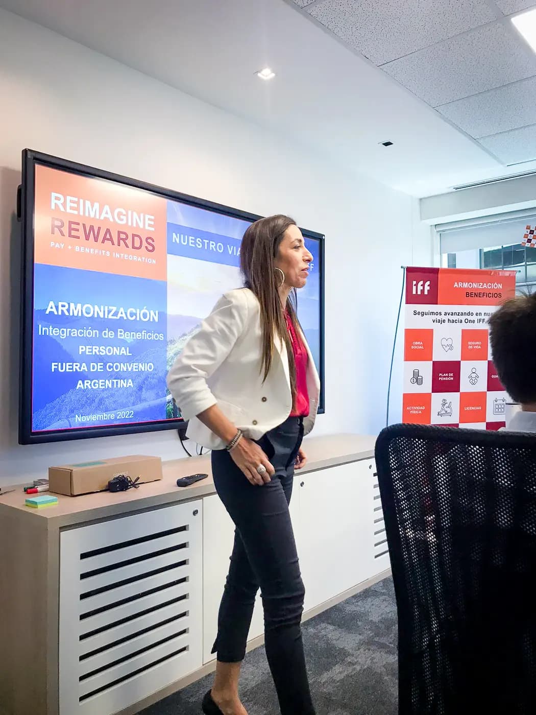 Presentación del programa de integración de beneficios en IFF